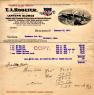 Rodefer Glass Co: 1911 bill to Waterbury Mfg. Co.