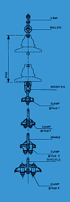 Single suspension string assembly