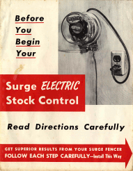 Surge ELECTRIC Stock Control (front cover)