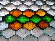 Falconnier glass bricks in Greiz (Thuringia)