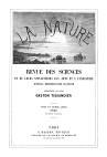 Title Page, La Nature No. 1044, 3 June, 1893