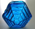 Blue Falconnier No. 7 Glass Brick