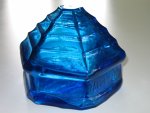 Blue Falconnier No. 7 Glass Brick