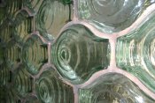 Falconnier glass bricks at Castel B&eacute;ranger