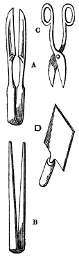 Glassmaker's tools.