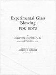 Experimental Glass Blowing FOR BOYS