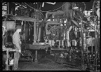 Lewis Hine: bottle-blowing machine Lewis Hine: bottle-blowing machine