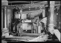 Lewis Hine: bottle-blowing machinery Lewis Hine: bottle-blowing machinery