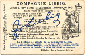 Liebig chromo · L'Industrie du Verre #3 (back)