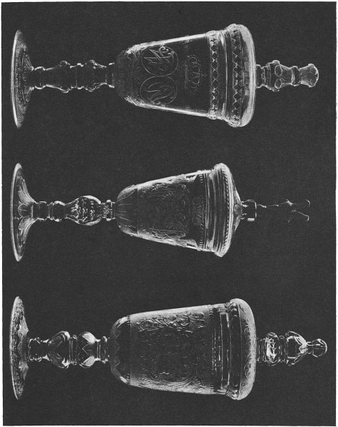 Goblets of Bohemian Glass