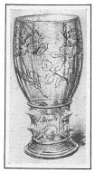 Dutch Sea-Green Goblet (Decorated by Anna Visscher.  In the Ryks Museum, Amsterdam)