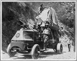 Transporting the 100-inch reflector for the solar observatory of the Carnegie Institution