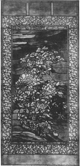 Floral Window by John La Farge (executed for the residence of the late John Hay, Washington, D.C.