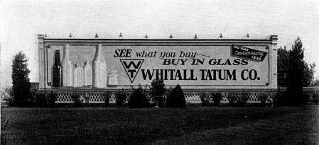 See what you buy-- BUY IN GLASS-- Whitall Tatum Co.