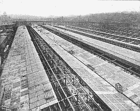 Top View of Train Shed, Kansas City Depot