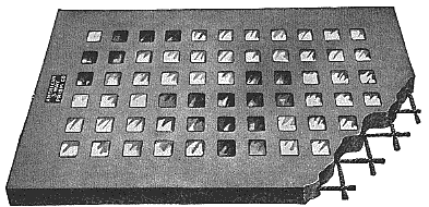 Detail of construction of factory-made reinforced concrete slabs