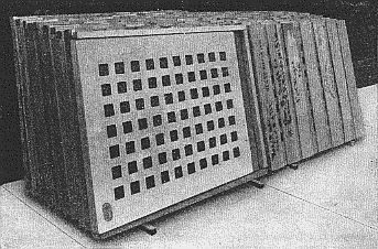 Factory-made slabs ready for shipment