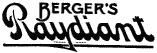 Berger's Raydiant logo