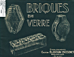 Briques en Verre · Gaston Blanpain-Massonet
