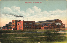 Postcard of the Champion Iron Company factory