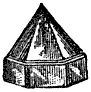 Hexagonal deck prism (Durkee catalog)