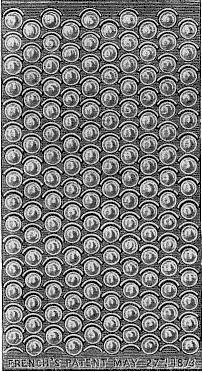Tile made up with strengthening bar