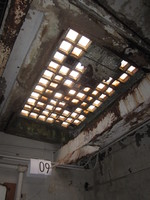 Original vault lights in place
