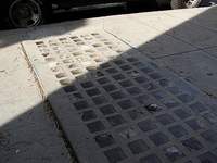 Panel of Morelite vault lights, San Diego, California