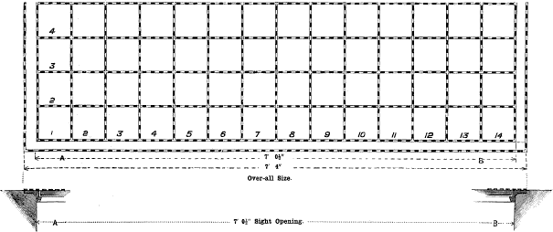 Hayward's Lights, No. 8 Pattern