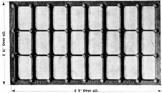 Hayward's Stallboard Lights, No 24 Pattern