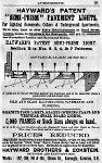 1886 Laxton's ad for Hayward Brothers Patent Semi-Prismatic Pavement Lights
