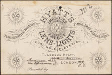 Thaddeus Hyatt's calling card