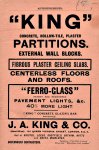 1925 Laxton's & Lockwood's ad for J.A.King pavement lights