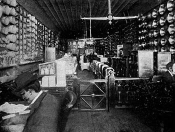 Interior of Hibbard, Spencer, Bartlett & Co., showing Luxfer Prisms installation