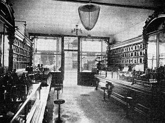 Interior of the Hooper & Co. (Chemists and Druggists) showing effect of Luxfer Prisms