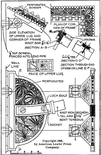 Detail of Stationary Canopy (Brace Support)