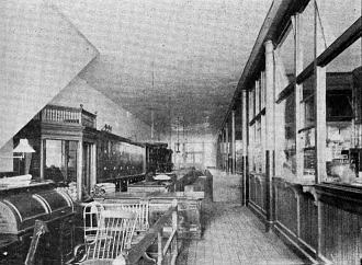 Interior of the store of Wilder & Co., showing effect of Luxfer Prisms