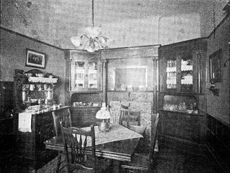 Interior of the flat of Willard Parritt, Jr., showing effect of Luxfer Prisms