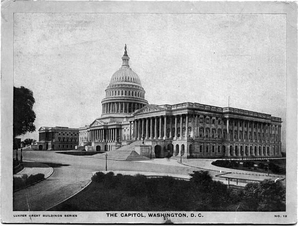 Luxfer Great Building Series No. 12 - The Capitol, Washington, D.C.