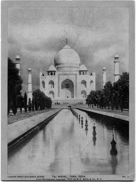 Luxfer Great Building Series No. 2 - Taj Mahal, Agra, India