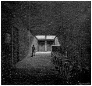 Basement Similar to Fig. 3 Filled with Ordinary Sidewalk Lights