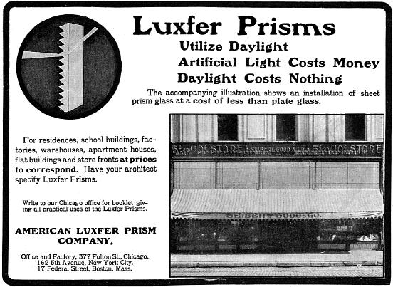 Luxfer Prisms Utilize Daylight