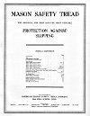 American Mason Safety Tread Catalog title page (ca1915)