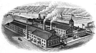 Cut of National Glass Works factory