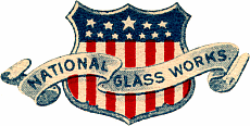 National Glass Works shield