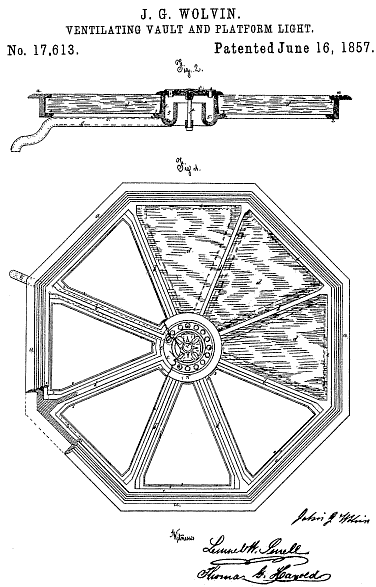 17,613 &middot; Wolvin &middot; Ventilating Vault and Platform Light