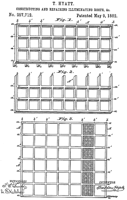 257,712 &middot; Hyatt &middot; Constructing and Repairing Illuminating-Roofs, &c.