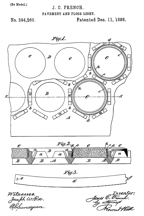 394,260 &middot; French &middot; Pavement and Floor Light