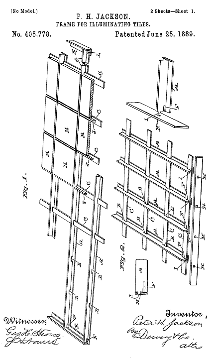 405,778 &middot; Jackson &middot; Frame for Illuminating-Tiles