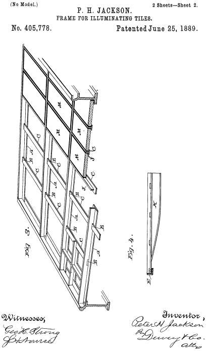 405,778 &middot; Jackson &middot; Frame for Illuminating-Tiles